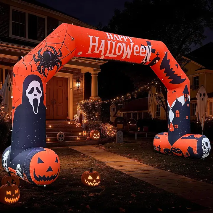 Arche gonflable d'Halloween